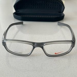 Nike 7061 Designer Reading Glasses in Soft Grey